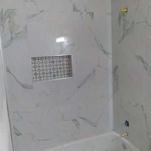 Tile installation